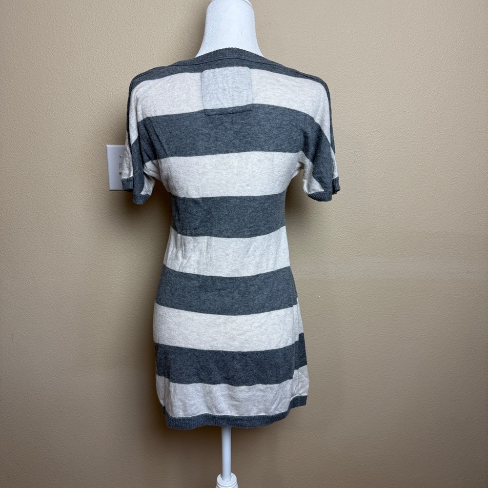 Vintage Hollister Stripped V Neck Shirt- Small - Picture 7 of 10